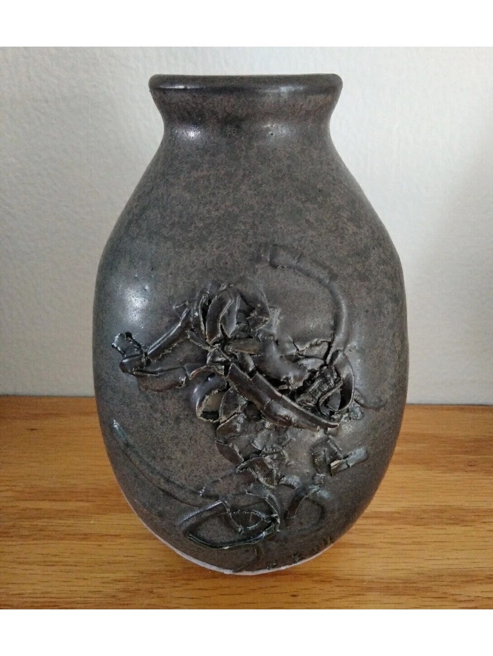 Garry E. Ball (1941-1981, Kansas) 6"h X 3.5"w Studio Pottery Vase